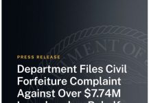 美国欲没收770万美元与朝鲜IT工作者洗钱阴谋相关的加密货币-WLFI中文网