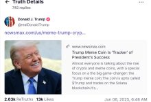 特朗普将迷因币视为民意晴雨表,TRUMP代币5.2亿美元解锁临近-WLFI中文网